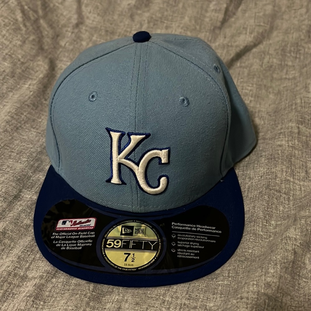 kansas city royals fitted baseball cap